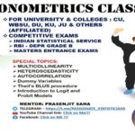 ECONOMETRICS CLASSES
